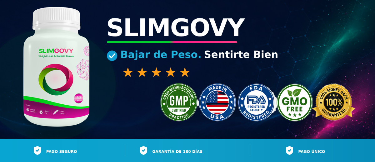 SLIMGOVY — Bajar de Peso. Sentirte Bien